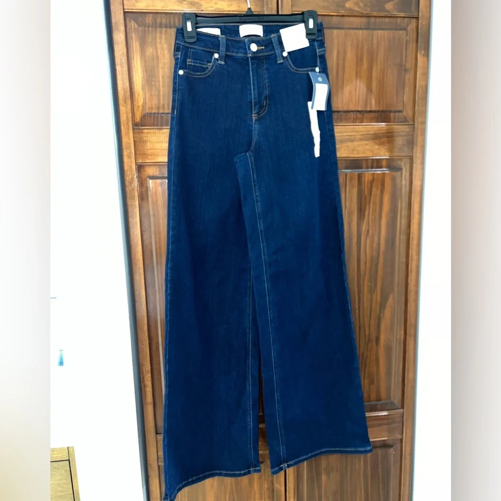 Universal Thread Dark Blue Flare Jeans - Picture 1 of 5